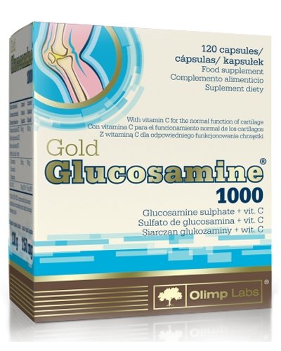 Gold Glucosamine 1000, 120 pcs, Olimp Labs. Glucosamine. General Health Ligament and Joint strengthening 