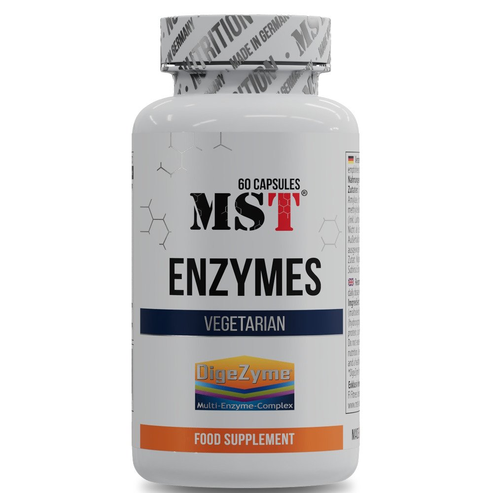 MST Nutrition Натуральная добавка MST Enzymes DigeZyme, 60 капсул, ,