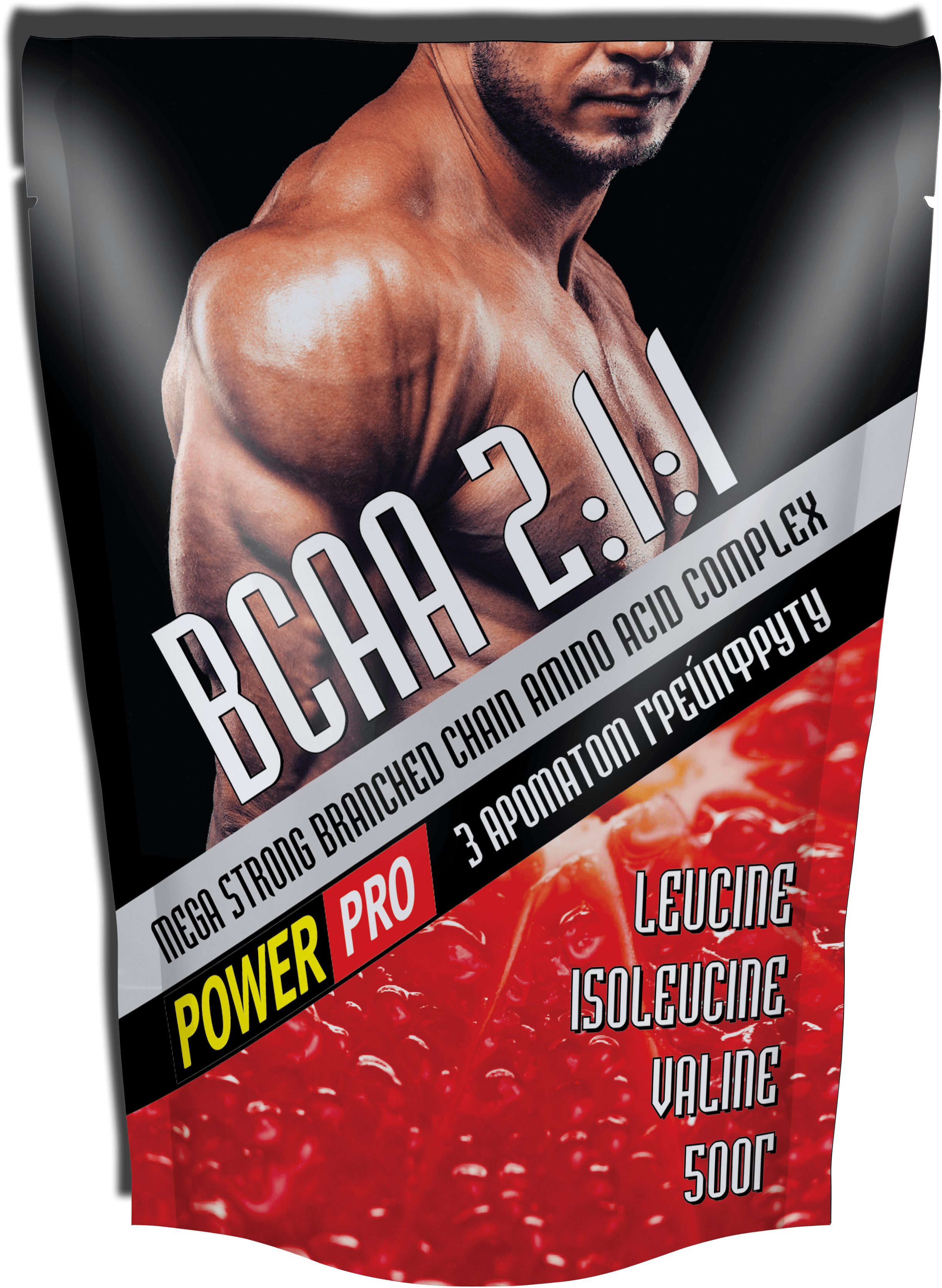 BCAA 2:1:1, 500 gr, Power Pro. BCAA. Weight Loss recovery Anti-catabolic properties Lean muscle mass 