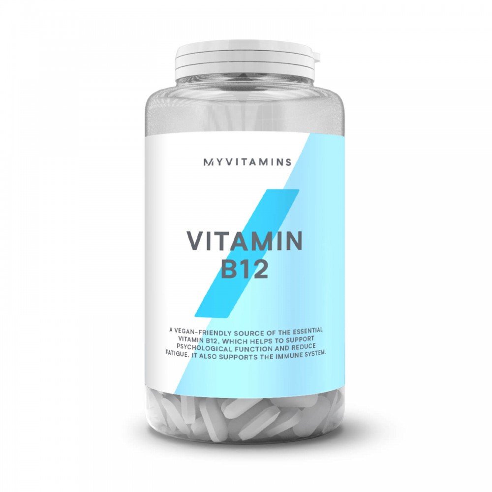 Вітаміни MyProtein Vitamin B12 60 tabs,  ml, MyProtein. Vitaminas y minerales. General Health Immunity enhancement 