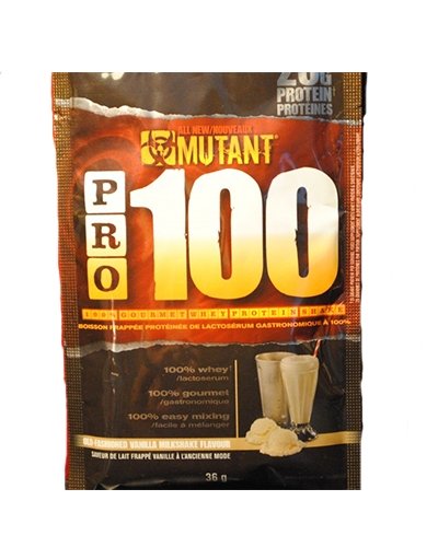 PRO 100, 36 g, Mutant. Mezcla de proteínas de suero de leche. 