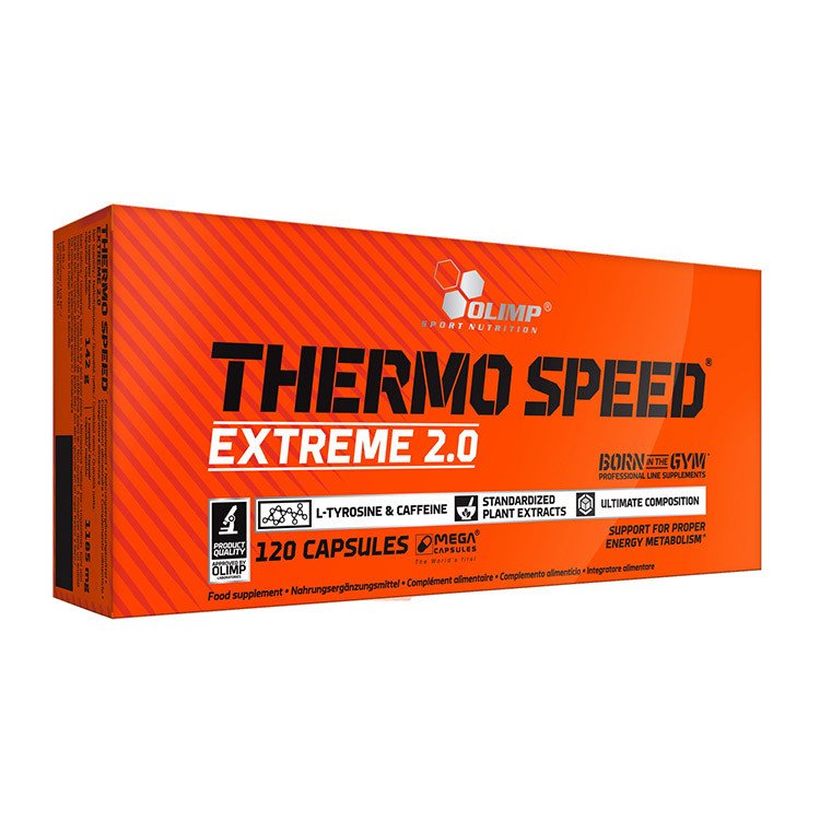 Жиросжигатель Olimp Thermo Speed Extreme 2.0 (120 капс) олимп термо спид,  мл, Olimp Labs. Жиросжигатель. Снижение веса Сжигание жира 