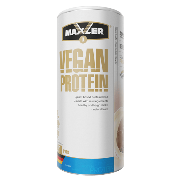 Vegan Protein 450g chocolate macarons,  мл, Maxler. Растительный протеин. 