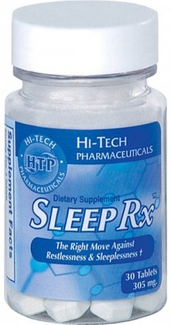 Sleep Rx, 30 piezas, Hi-Tech Pharmaceuticals. Suplementos especiales. 