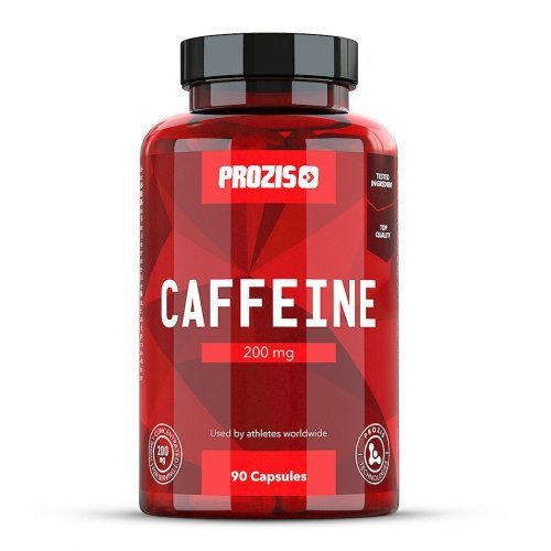 Caffeine 200mg, 90 шт, Prozis. Кофеин. Энергия и выносливость Увеличение силы 