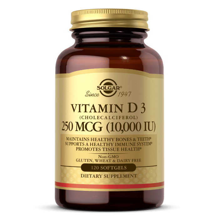 Витамин д3 Solgar Vitamin D3 10000 IU (120 капс) солгар,  ml, Solgar. Vitamin D. 
