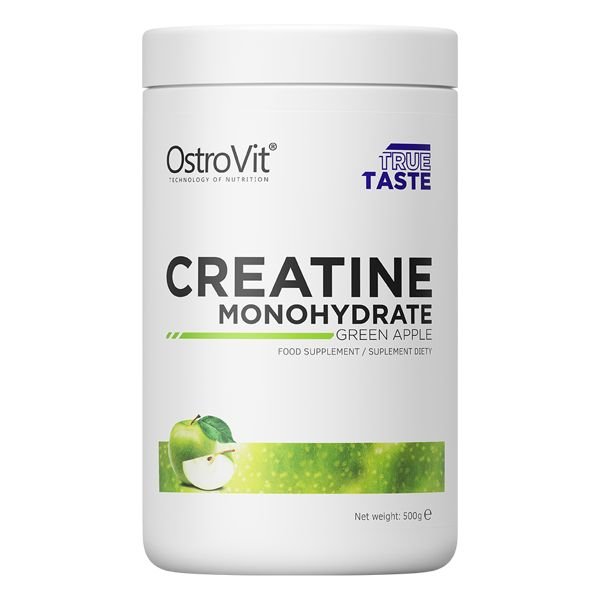 Креатин OstroVit Creatine Monohydrate, 500 грамм Зеленое яблоко,  мл, OstroVit. Креатин. Набор массы Энергия и выносливость Увеличение силы 