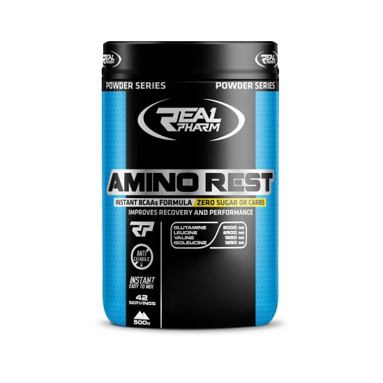 Real Pharm Аминокислота Real Pharm Amino Rest, 500 грамм Лимон-черная смородина, , 500  грамм