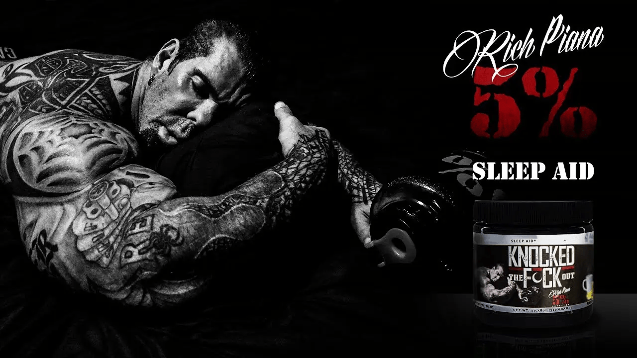 Rich Piana 5% Nutrition 5%  Knocked The F*ck Out 153g / 30 servings,  ml, Rich Piana 5%. Melatoninum