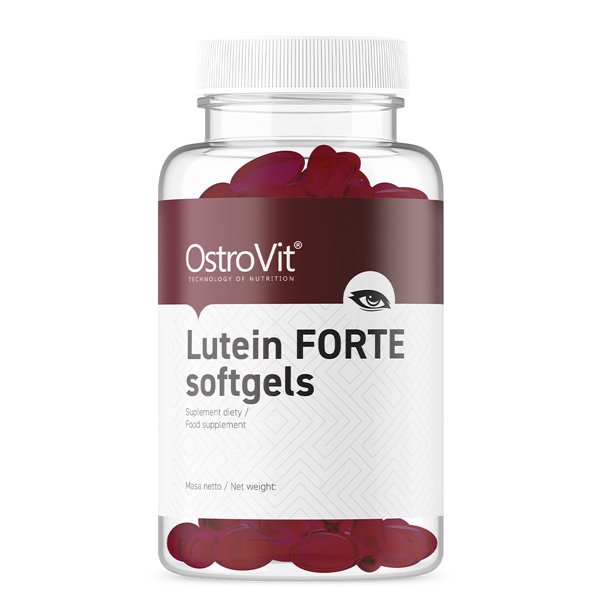 Натуральная добавка OstroVit Lutein Forte, 30 капсул,  мл, OstroVit. Hатуральные продукты. Поддержание здоровья 