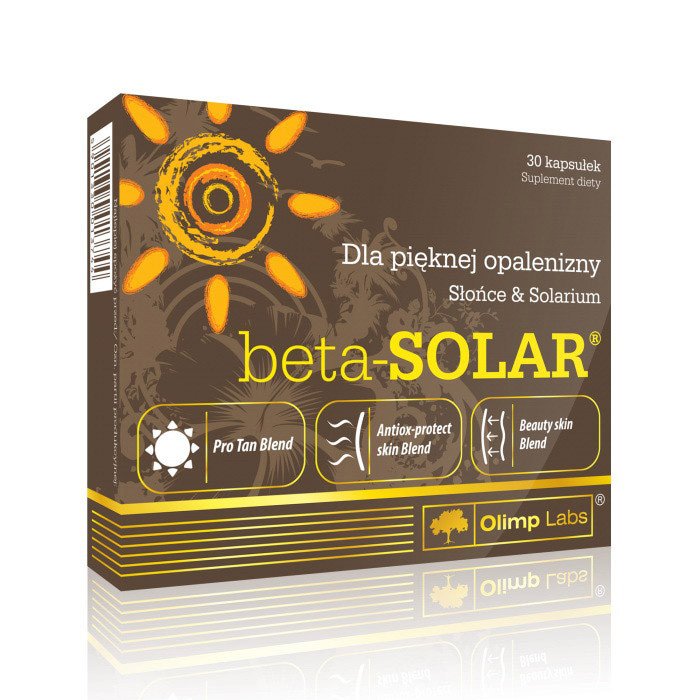 Olimp Labs Комплекс витаминов OLIMP Beta Solar (30 капс) лимп бета солар, , 