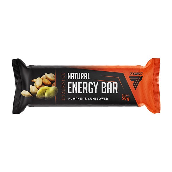 Батончик Trec Nutrition Natural Energy Bar, 50 грамм Тыква-подсолнух,  ml, Trec Nutrition. Bares. 
