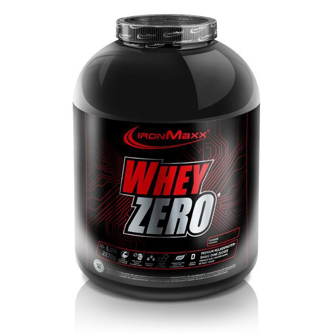 Протеин IronMaxx Whey Zero, 2.27 кг Молочный шоколад,  мл, IronMaxx. Протеин. Набор массы Восстановление Антикатаболические свойства 