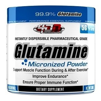 Glutamine, 300 g, 4 Dimension. Glutamine. Mass Gain recovery Anti-catabolic properties 