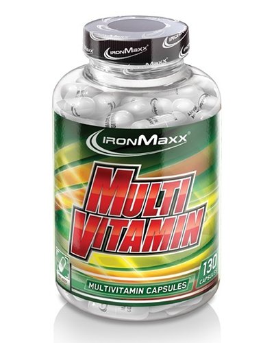 Multivitamin, 130 г, IronMaxx. Витаминно-минеральный комплекс. Поддержание здоровья Укрепление иммунитета 
