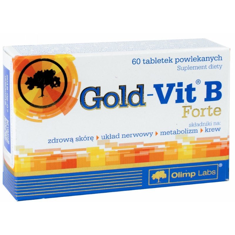 Витамины и минералы Olimp Gold Vit В Forte, 60 таблеток,  ml, Olimp Labs. Vitamins and minerals. General Health Immunity enhancement 