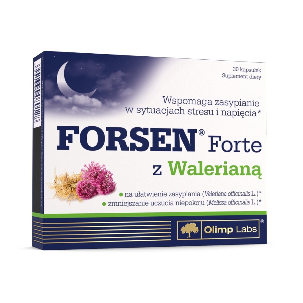 Olimp Labs Натуральная добавка Olimp Forsen Forte with Valerian, 30 капсул, , 
