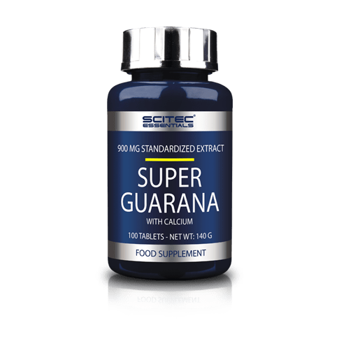 Предтренировочный комплекс Scitec Super Guarana, 100 таблеток,  ml, Scitec Nutrition. Guarana. Weight Loss Energy & Endurance Appetite reducing Strength enhancement 
