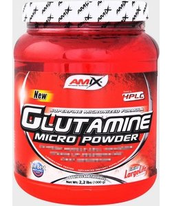 Glutamine Micro Powder, 1000 g, AMIX. Glutamine. Mass Gain स्वास्थ्य लाभ Anti-catabolic properties 