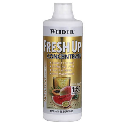 Weider Витамины и минералы Weider Fresh Up Concentrate, 1 литр Мультифрукт, , 1000  грамм