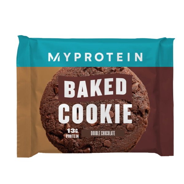 MyProtein Батончик MyProtein Baked Cookie, 75 грамм Двойной шоколад, , 75 грамм