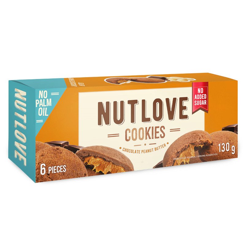 AllNutrition Заменитель питания AllNutrition Nut Love Cookies Chocolate Peanut Butter, 130 грамм, , 130 