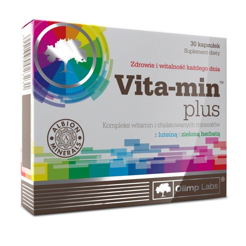 Vita-Min Plus, 30 pcs, Olimp Labs. Vitamins and minerals. General Health Immunity enhancement 