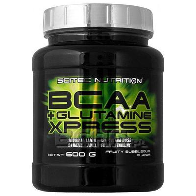 BCAA+Glutamine Xpress, 300 г, Scitec Nutrition. BCAA. Снижение веса Восстановление Антикатаболические свойства Сухая мышечная масса 