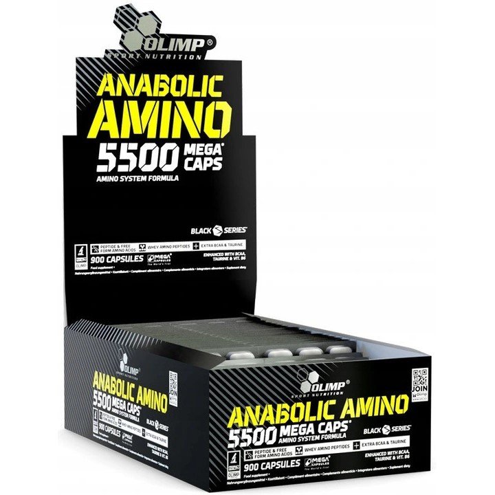 Аминокислота Olimp Anabolic Amino 5500, 30*30 капсул,  мл, Olimp Labs. Аминокислоты. 