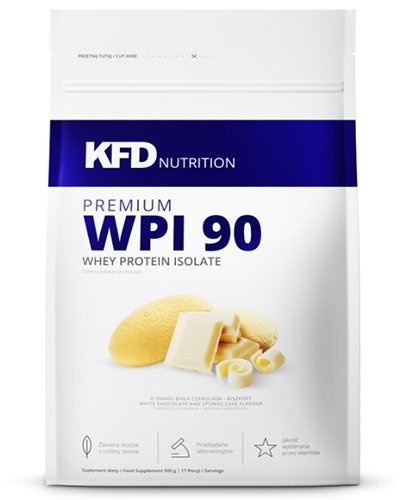 Premium WPI 90, 500 g, KFD Nutrition. Whey Isolate. Lean muscle mass Weight Loss recovery Anti-catabolic properties 