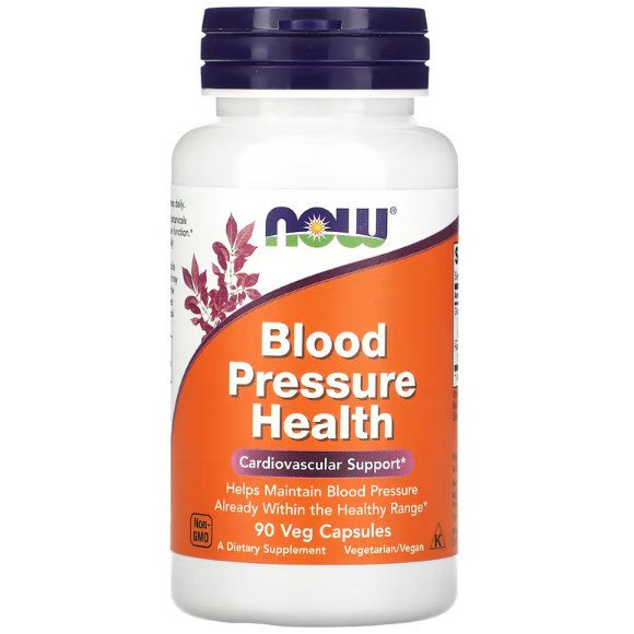 NOW Foods Blood Pressure Health 90 Veg Caps,  ml, Now. Suplementos especiales. 