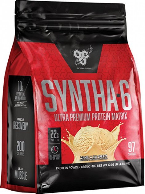 BSN  Syntha6 4560g / 96 servings,  ml, BSN. Protein. Mass Gain recovery Anti-catabolic properties 