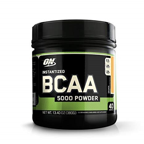 BCAA Optimum BCAA 5000 Powder, 380 грамм Апельсин,  ml, Optimum Nutrition. BCAA. Weight Loss स्वास्थ्य लाभ Anti-catabolic properties Lean muscle mass 