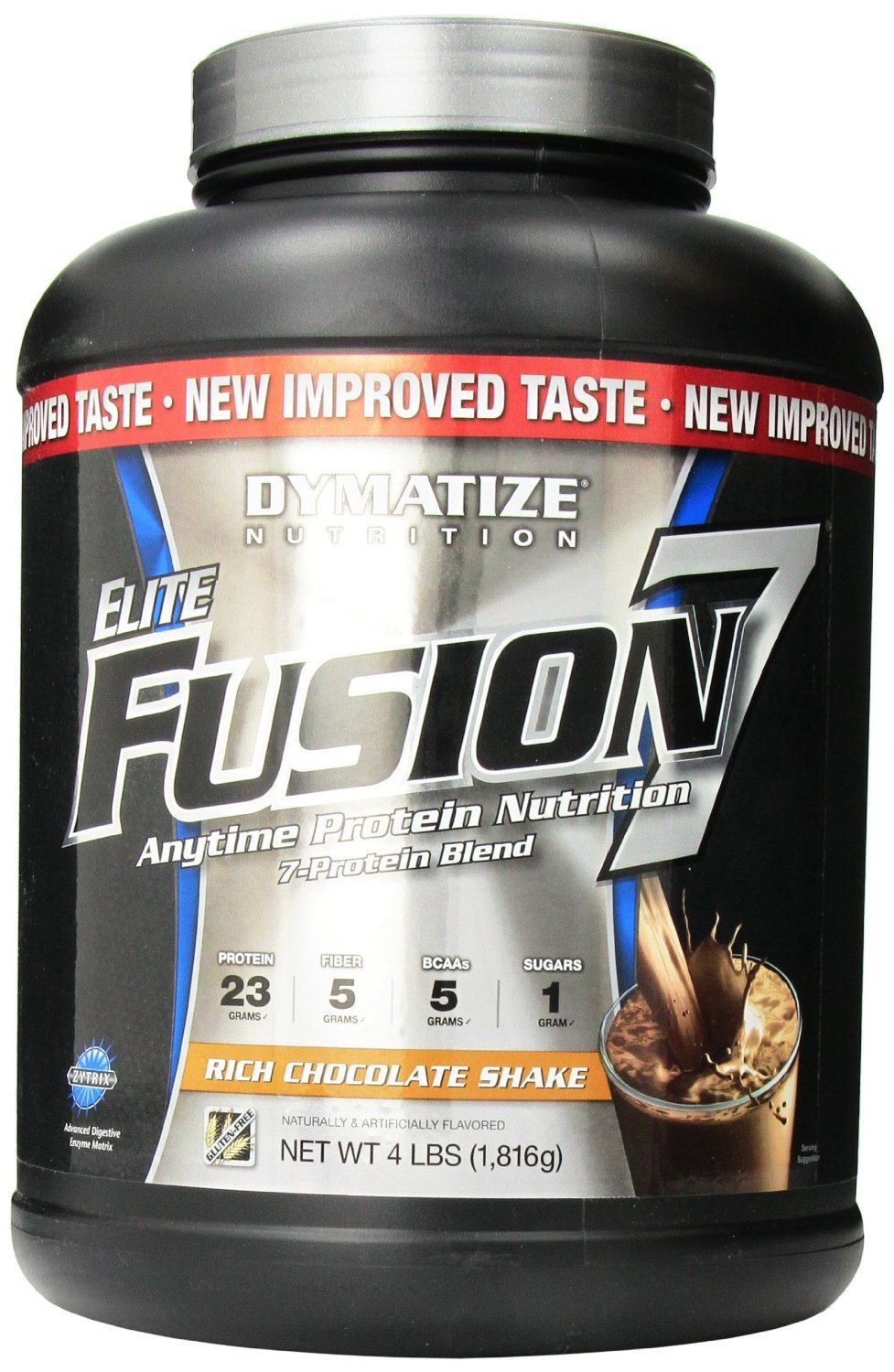 Elite Fusion 7, 1820 g, Dymatize Nutrition. Mezcla de proteínas. 
