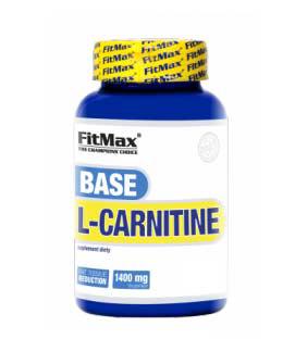 Жироспалювач Base L-carnitine FitMax 90 caps,  мл, FitMax. L-карнитин. Снижение веса Поддержание здоровья Детоксикация Стрессоустойчивость Снижение холестерина Антиоксидантные свойства 