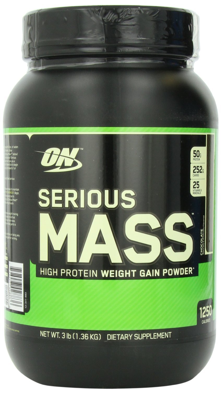 Serious Mass, 1360 g, Optimum Nutrition. Gainer. Mass Gain Energy & Endurance recovery 