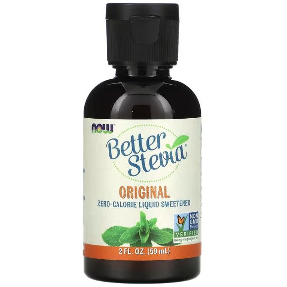 Сахарозаменитель Better Stevia NOW Foods 59 ml,  мл, Now. Заменитель питания. 