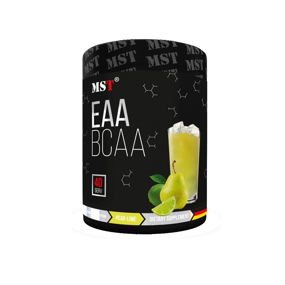 Аминокислота MST BCAA EAA Zero, 520 грамм Груша-лайм,  мл, MST Nutrition. Аминокислоты. 