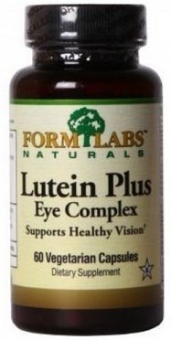 Form Labs Naturals Lutein Plus Eye Complex, , 60 шт