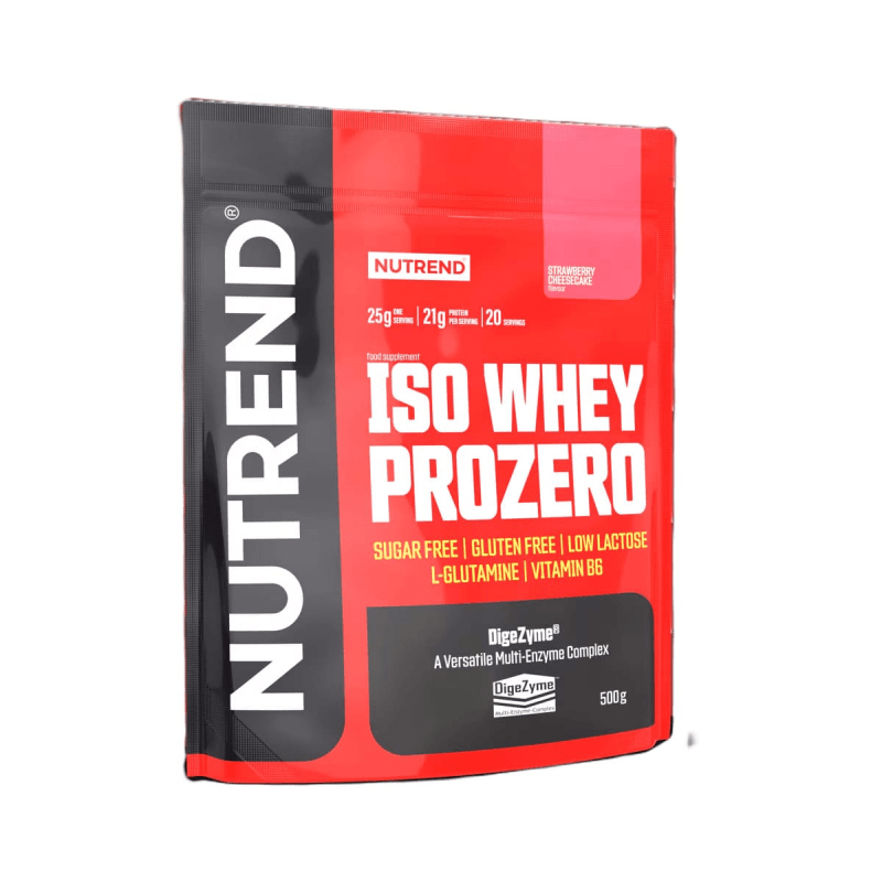 Nutrend Протеин Nutrend Iso Whey Prozero 500 g Strawberry Cheesecake, , 500 г