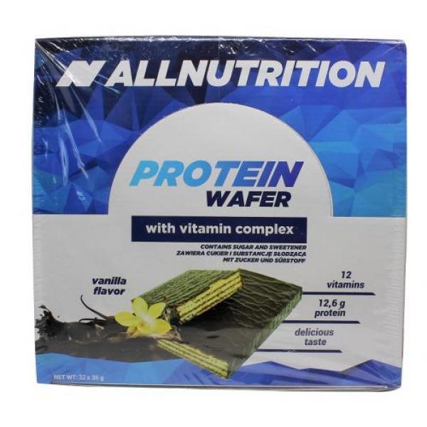 Протеиновый батончик AllNutrition Protein Wafer Bar (32 x 35 г) алл нутришн Toffe,  мл, AllNutrition. Батончик. 