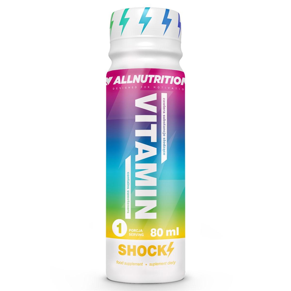 Комплекс витаминов AllNutrition Vitamin Shock (12x80 г) алл нутришн,  мл, AllNutrition. Витаминно-минеральный комплекс. Поддержание здоровья Укрепление иммунитета 