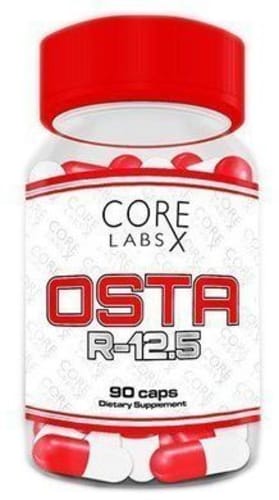 Osta R-12.5, 90 pcs, Core Labs. Ostarine. Mass Gain 