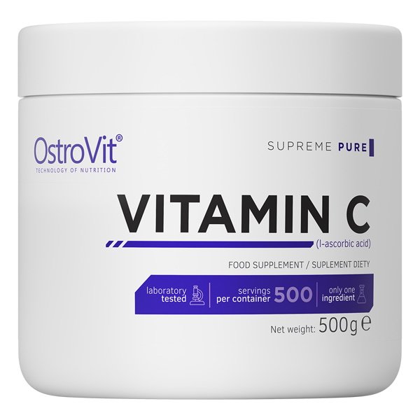 Витамины и минералы OstroVit Vitamin C, 500 грамм СРОК 01.22,  ml, OstroVit. Vitamins and minerals. General Health Immunity enhancement 