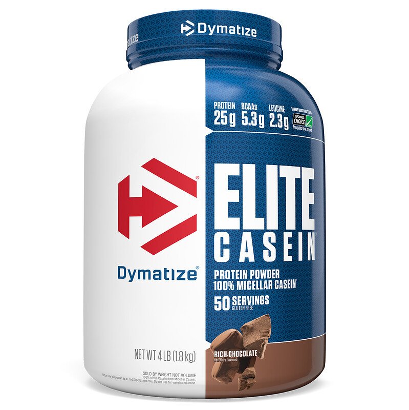 Dymatize Nutrition Казеин Dymatize Elite Casein 1800 грамм Шоколад, , 