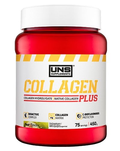 Collagen Plus, 450 г, UNS. Коллаген. Поддержание здоровья Укрепление суставов и связок Здоровье кожи 