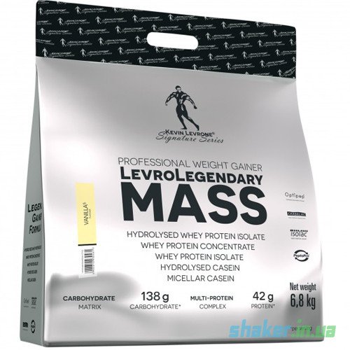 Гейнер для набора массы  Kevin Levrone Levro Legendary MASS (6,8 кг) кевин леврон toffee,  ml, Kevin Levrone. Gainer. Mass Gain Energy & Endurance recovery 