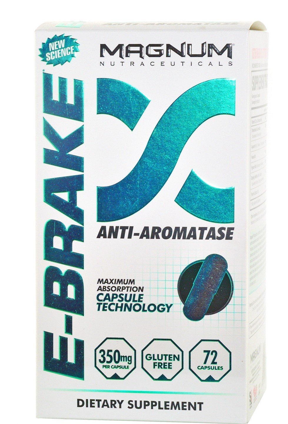 E-BRAKE, 72 pcs, Magnum. Testosterone Booster. General Health Libido enhancing Anabolic properties Testosterone enhancement 