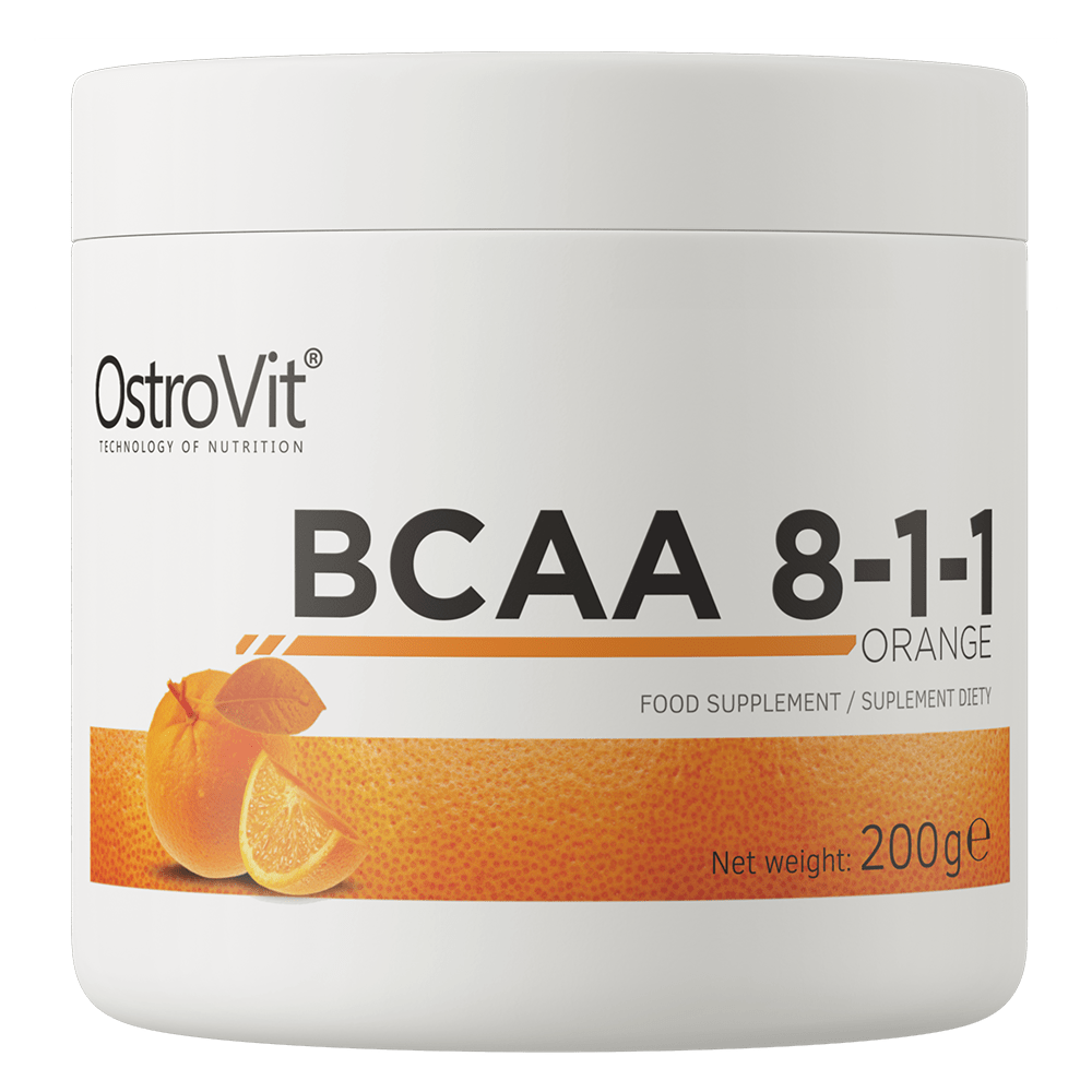 OstroVit Амінокислоти OstroVit BCAA 8-1-1 200 g Orange, , 200 г