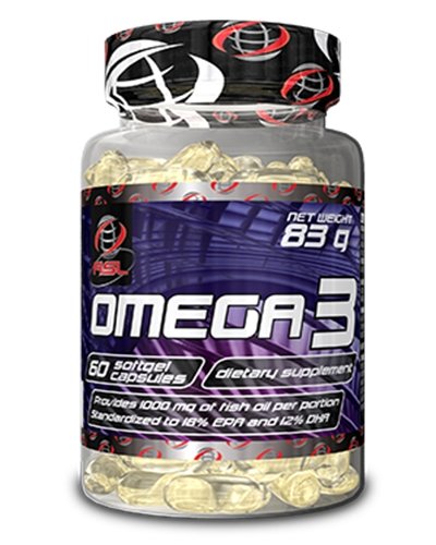 Omega 3, 60 piezas, All Sports Labs. Omega 3 (Aceite de pescado). General Health Ligament and Joint strengthening Skin health CVD Prevention Anti-inflammatory properties 